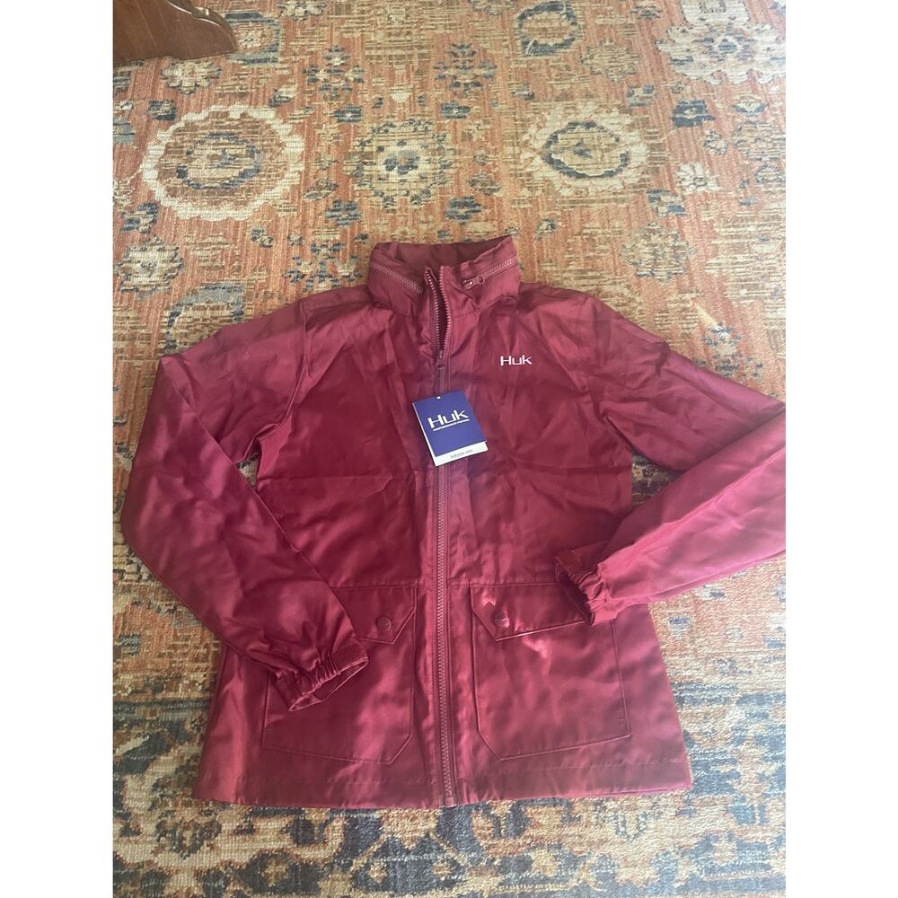 Huk Fishing Jacket Women’s XS Wind Breaker NEW